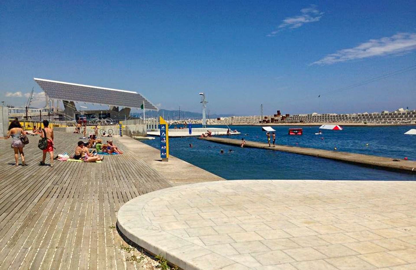 Badeplatz Banys Fòrum