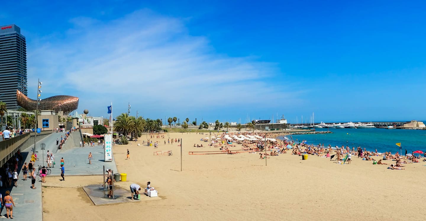 Somorrostro - Strand mit Goldfischen