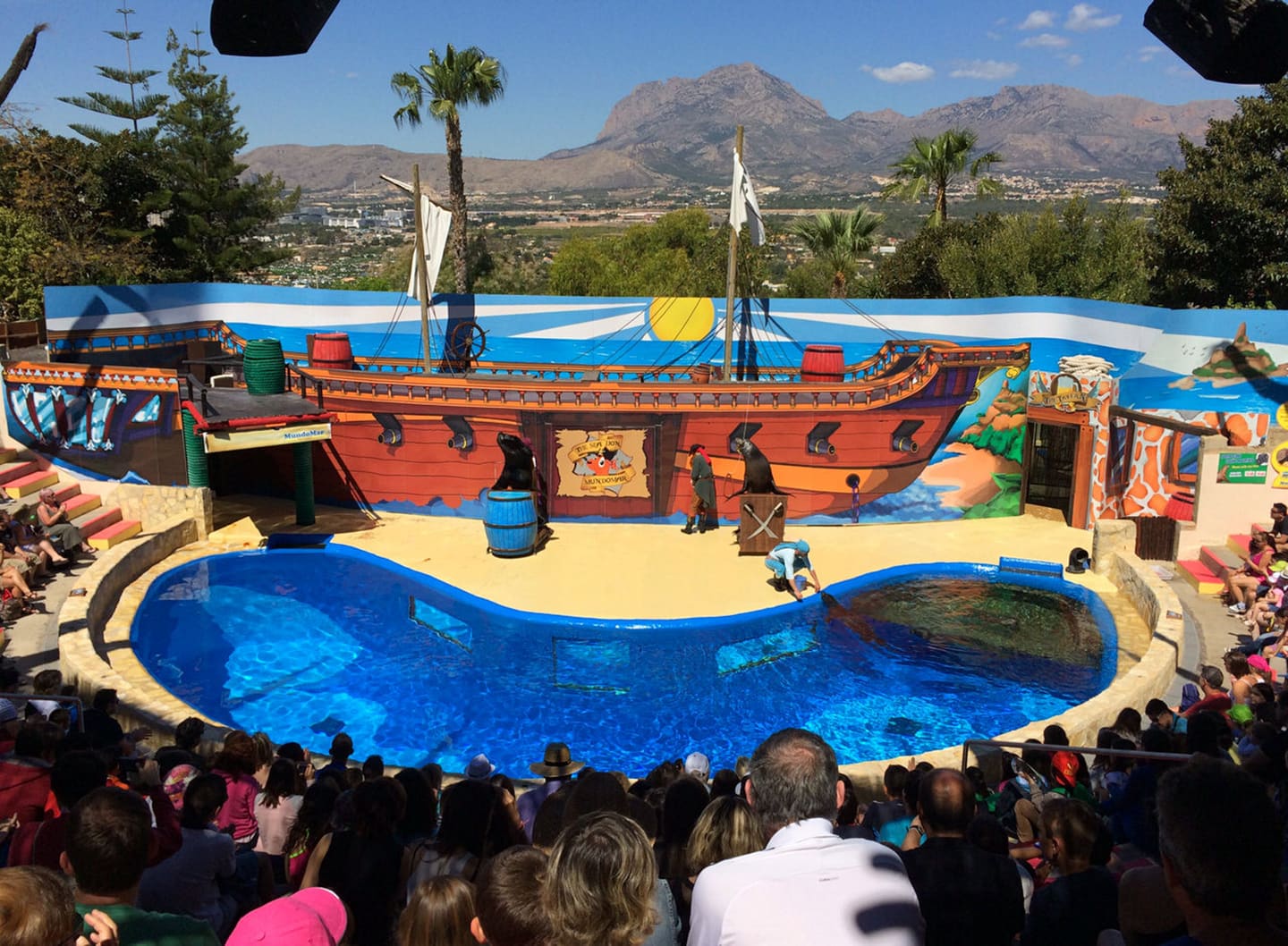 Auftritt mit Navy SEALs im MundoMar Park
