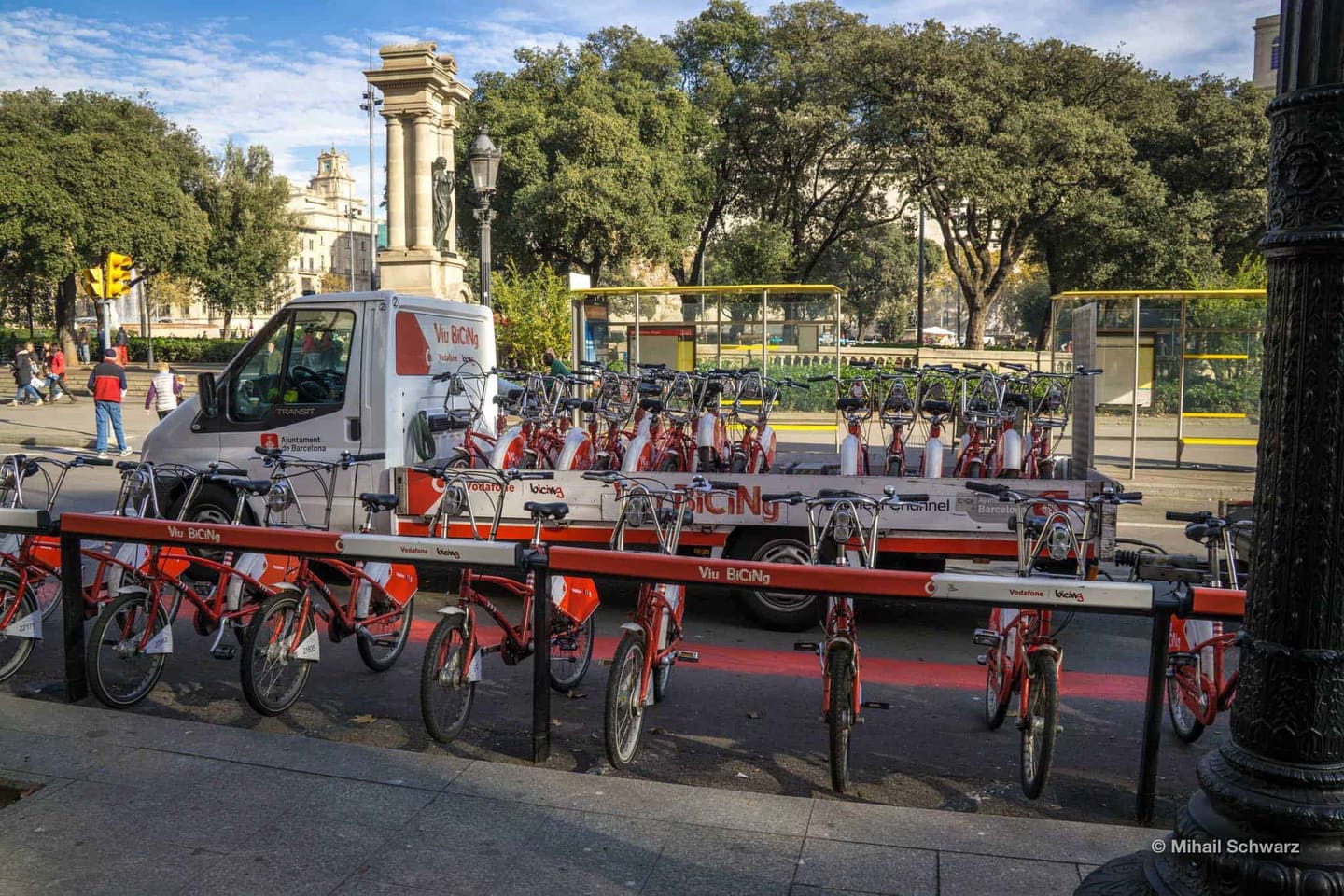 Fahrradverleih in Barcelona