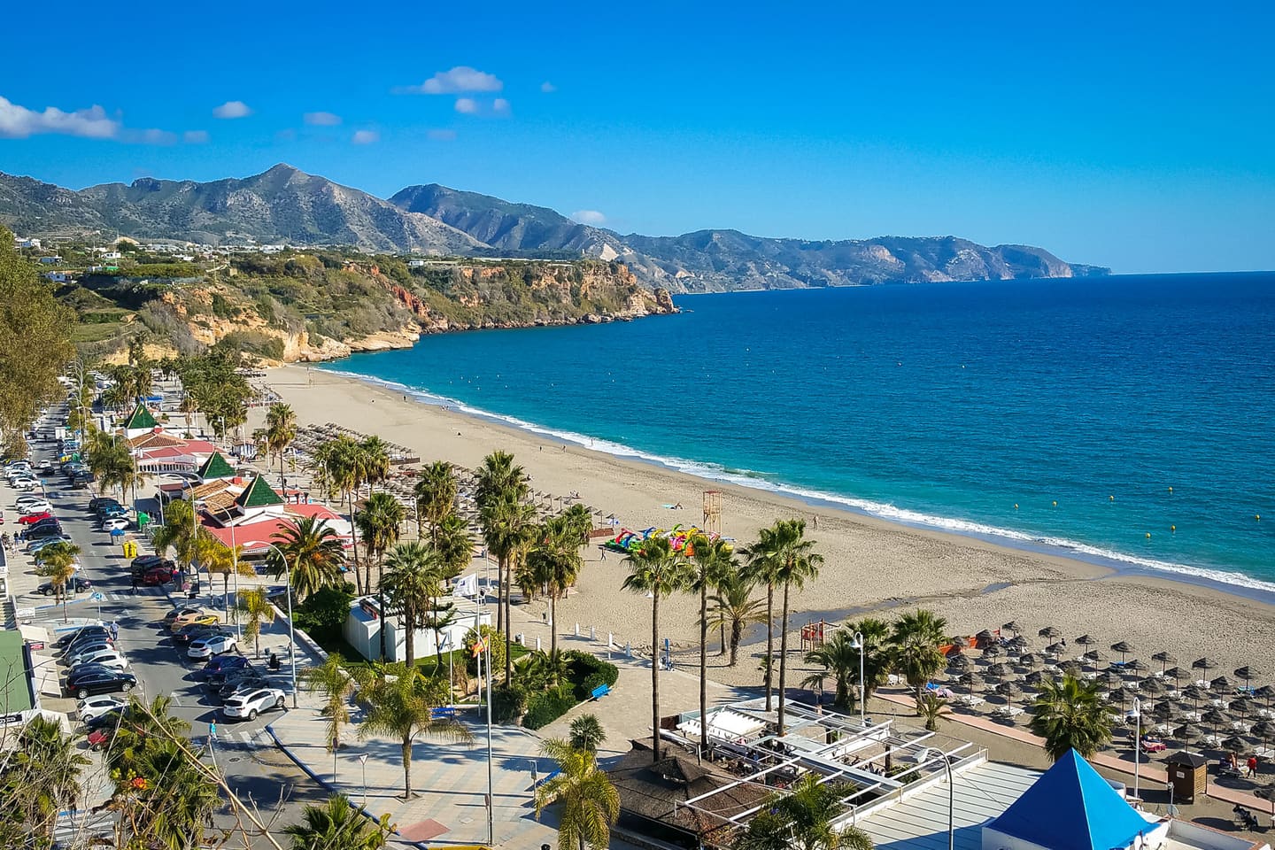 Der Strand von Nerja