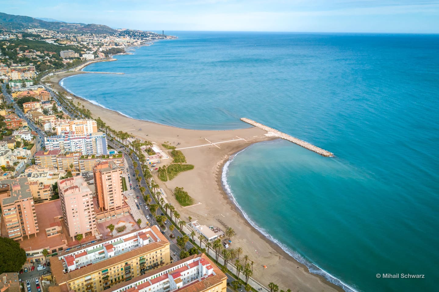 Die Strände von Málaga