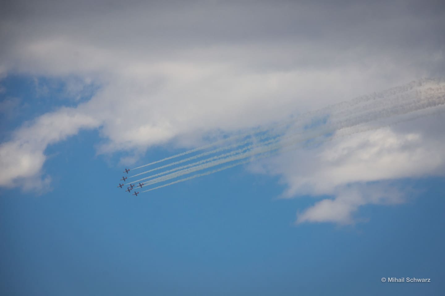 Flugshow über dem Mar Menor