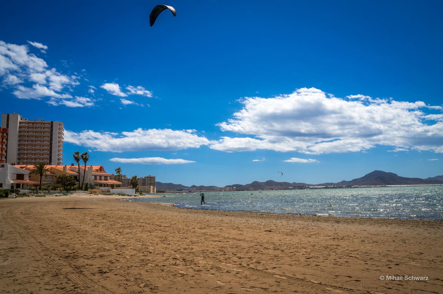 Der Strand am Mar Menor See